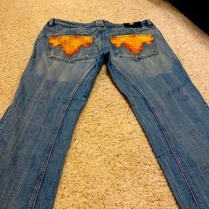 ANTIK straight leg denim jeans